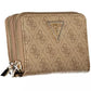 Chic Beige Dual Compartment Wallet