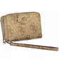 Chic Beige Wallet with Contrasting Accents
