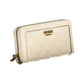 Elegant Beige Multipurpose Wallet with Chic Details