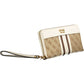 Chic Beige Multi-Compartment Wallet