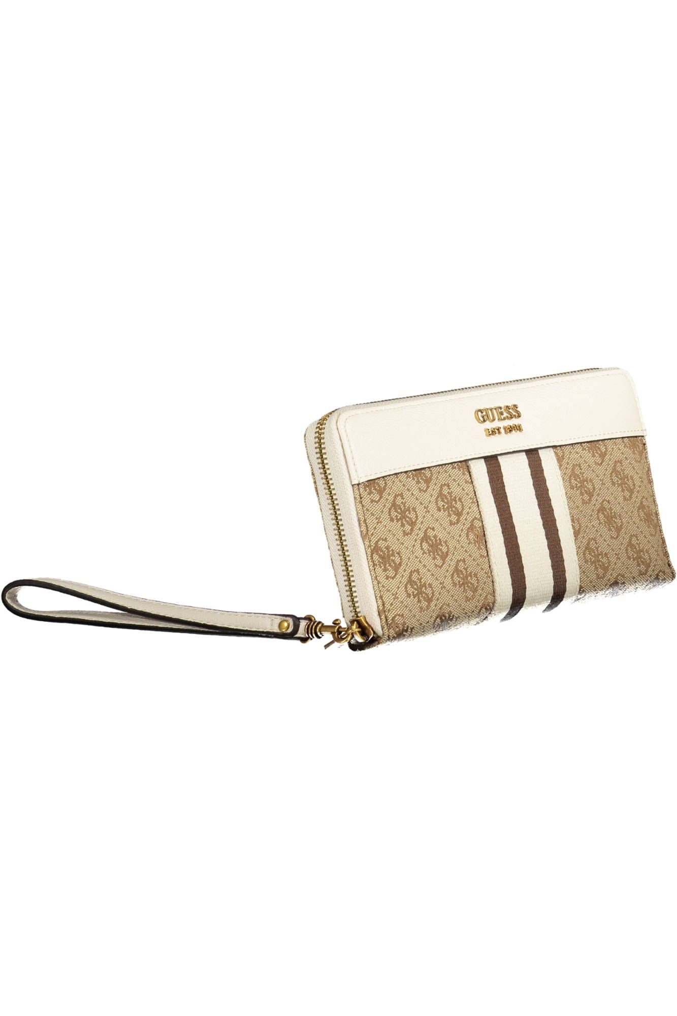 Chic Beige Multi-Compartment Wallet