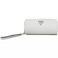 Elegant White Multi-Compartment Wallet