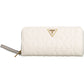 Chic White Multi-Compartment Wallet
