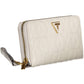 Chic White Multi-Compartment Wallet