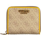 Chic Sunshine Yellow Wallet with Contrasting Details