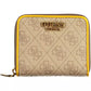 Chic Sunshine Yellow Zip Wallet