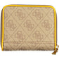 Chic Sunshine Yellow Wallet with Contrasting Details