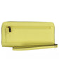 Chic Yellow Polyethylene Compact Wallet