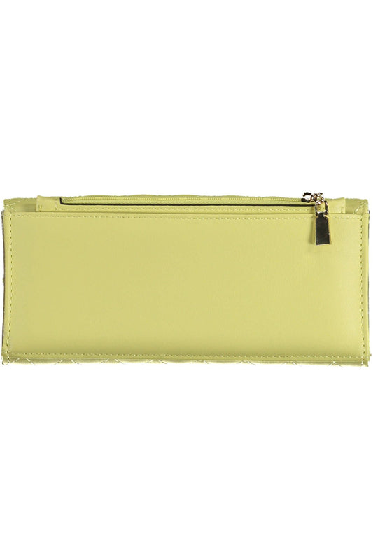 Chic Sunshine Yellow Tri-Fold Wallet