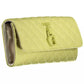 Chic Sunshine Yellow Tri-Fold Wallet