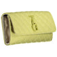 Chic Sunshine Yellow Tri-Fold Wallet