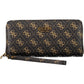 Chic Brown Multi-Compartment Wallet