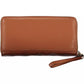Elegant Brown Polyethylene Men's Wallet