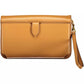 Chic Brown Tri-Fold Wallet with Phone Pocket