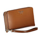 Chic Brown Polyurethane Wallet for Her