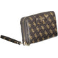 Elegant Brown Wallet with Contrasting Details