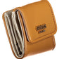 Chic Bifold Wallet with Contrasting Snap Closure