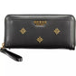 Sleek Black Polyethylene Multi-Compartment Wallet