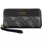 Sleek Black Multi-Compartment Wallet