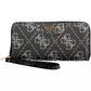 Elegant Black Multi-Compartment Wallet