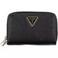 Elegant Black Wallet with Contrasting Accents