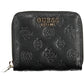 Chic Contrasting Detail Black Wallet