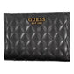Elegant Black Polyethylene Men's Wallet