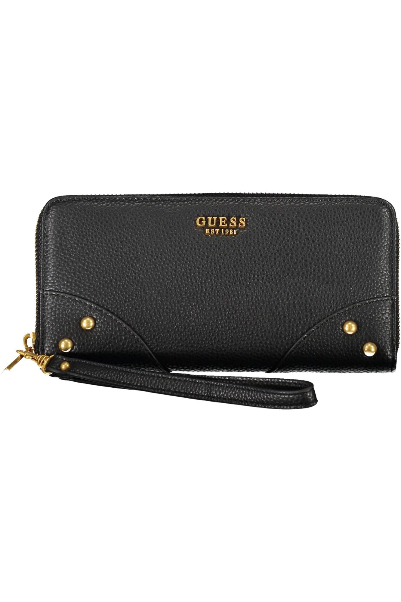 Elegant Black Wallet with Ample Storage