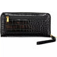 Sleek Black Polyethylene Men's Wallet