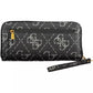Elegant Black Multi-Compartment Wallet