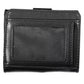 Chic Black Two-Compartment Wallet