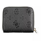 Elegant Black Wallet with Contrasting Details