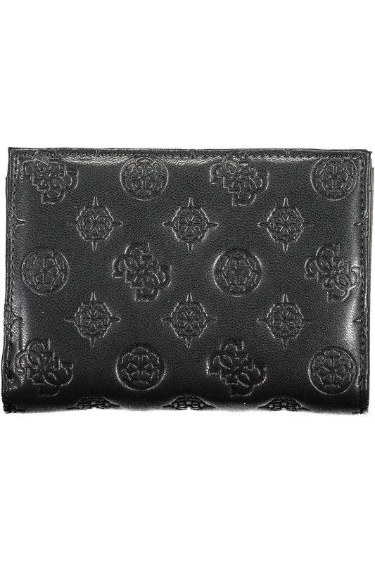 Chic Guess Black Compact Wallet