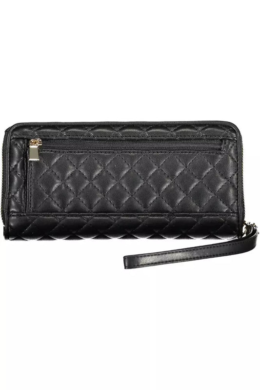 Sleek Black Multi-Compartment Wallet