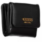 Chic Black Two-Compartment Wallet