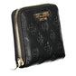 Chic Contrasting Detail Black Wallet