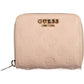 Chic Pink Wallet with Contrasting Details
