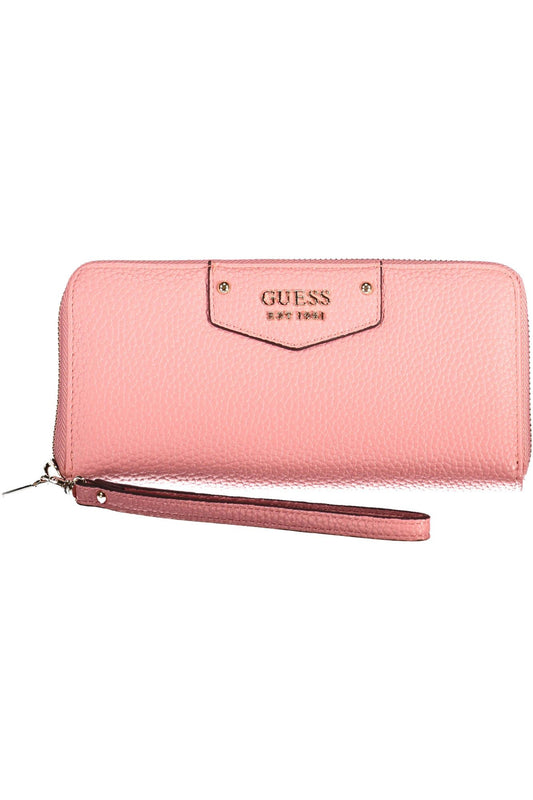 Chic Pink Multifunctional Wallet