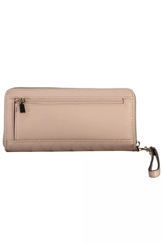 Elegant Pink Wallet with Ample Compartments