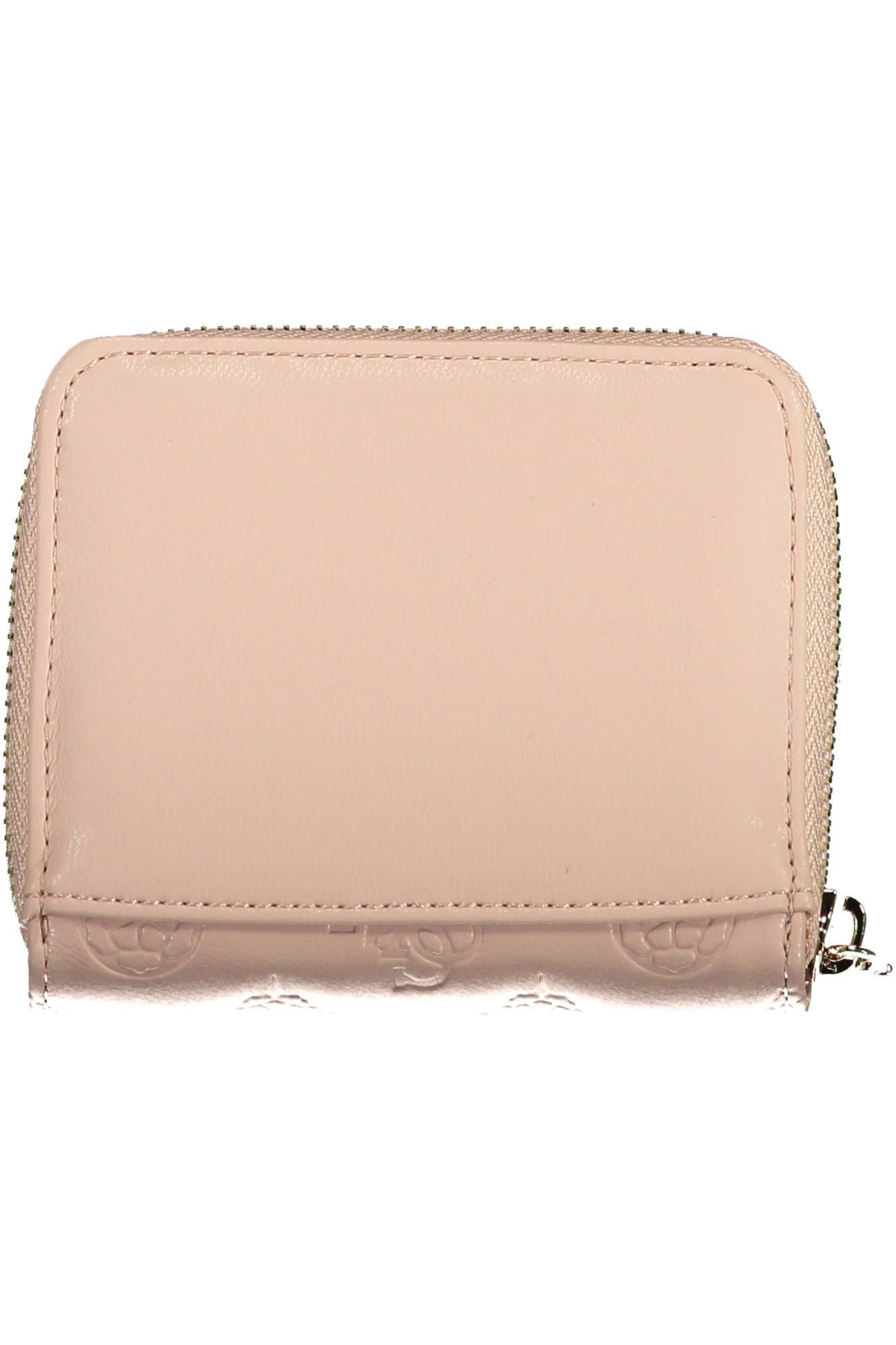 Chic Pink Wallet with Contrasting Details