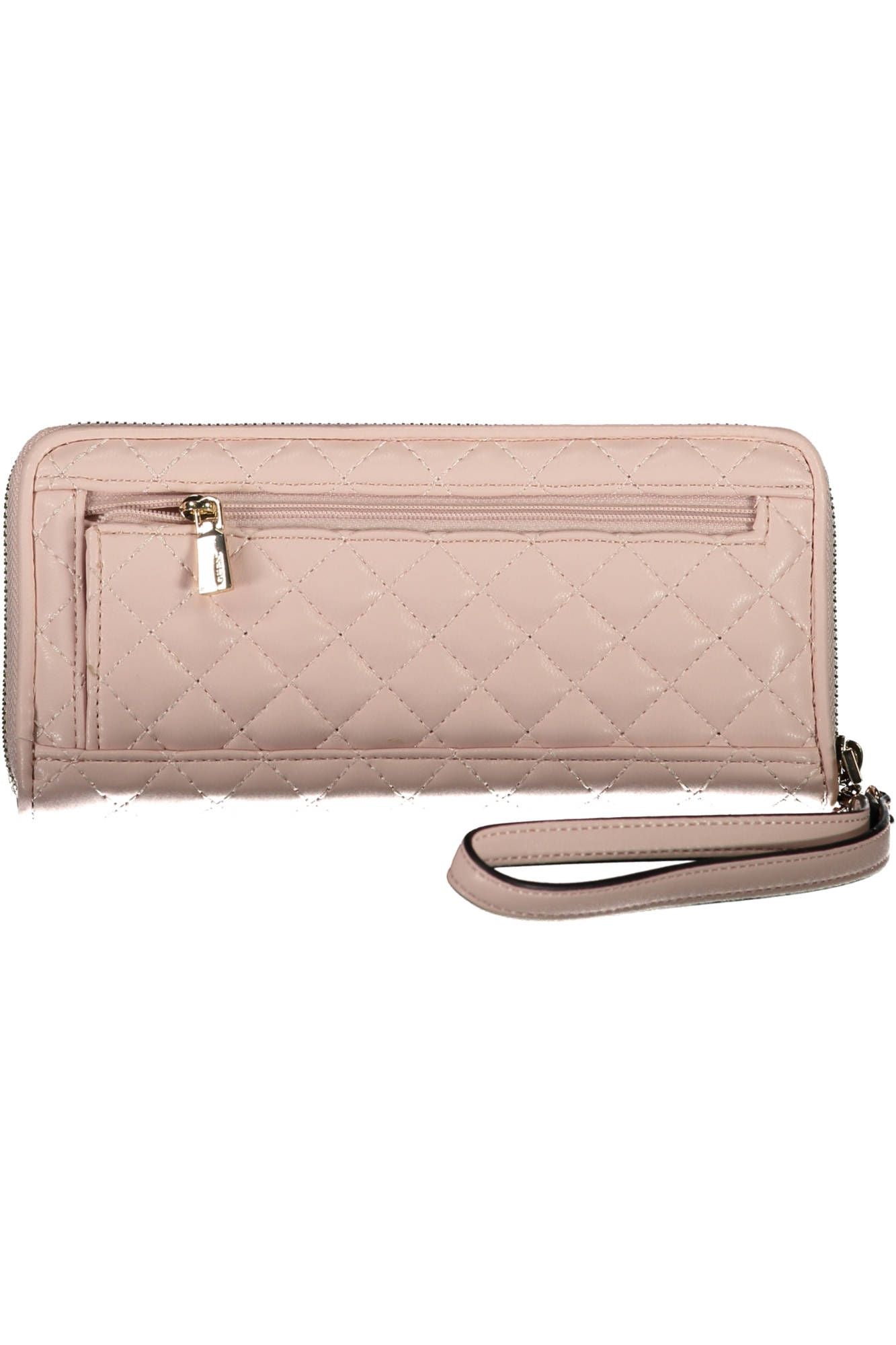 Elegant Pink Polyurethane Wallet