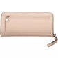 Chic Pink Polyethylene Multi-Compartment Wallet