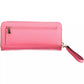 Chic Pink Wallet with Multifunctional Compartments