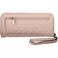 Chic Pink Multi-Compartment Wallet