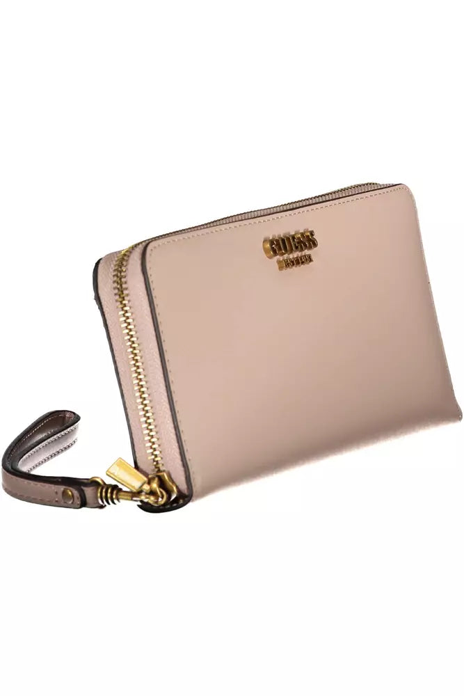 Elegant Pink Multipurpose Ladies' Wallet