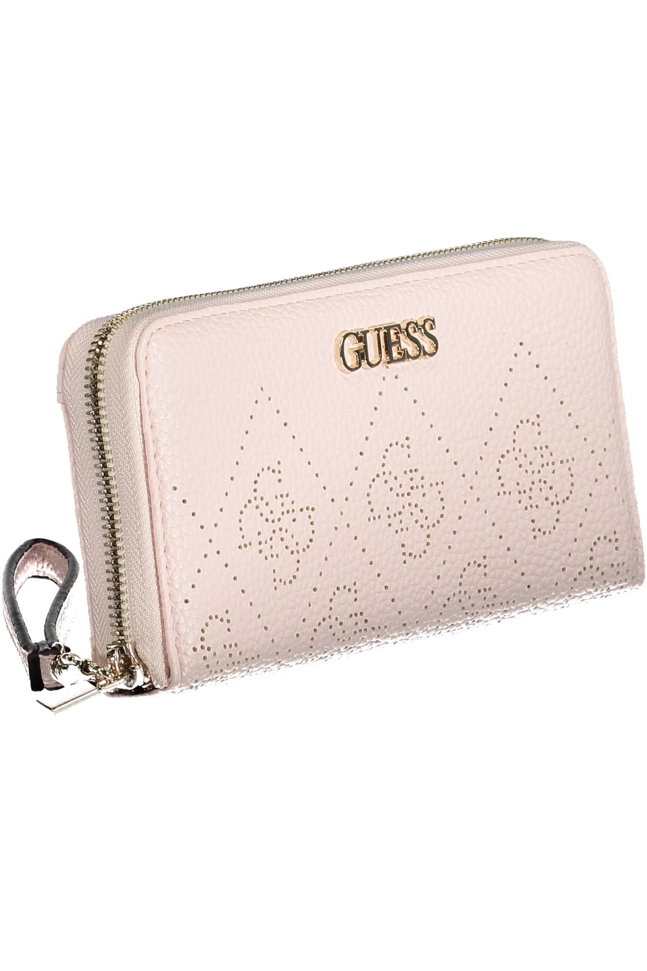 Chic Pink Multifunctional Wallet for Everyday Elegance