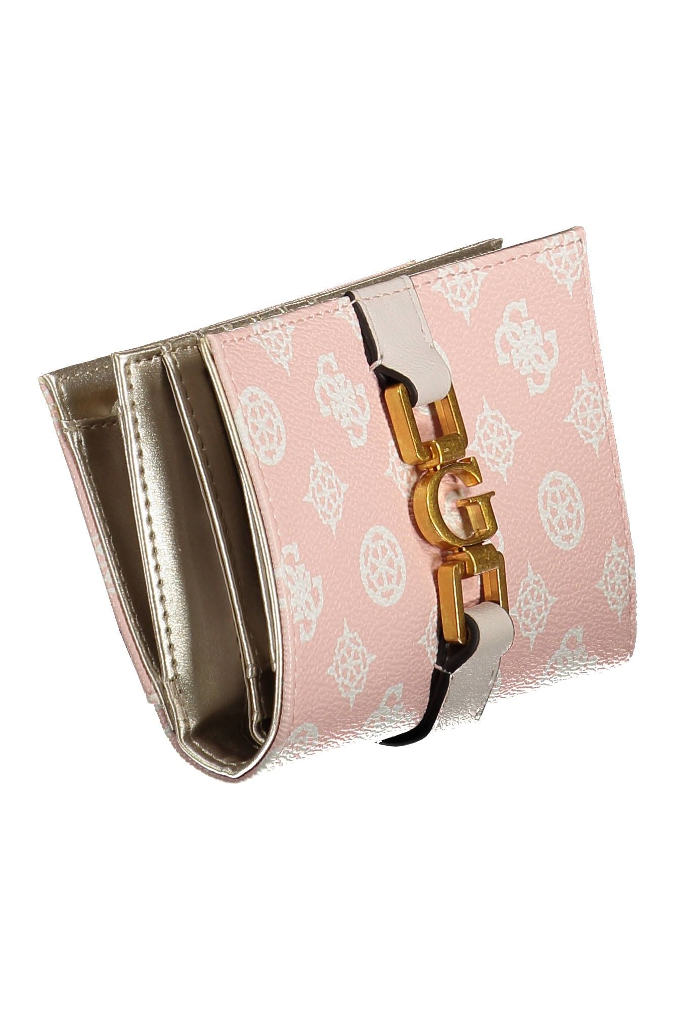 Chic Pink Wallet with Elegant Detailing