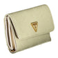 Chic Green Polyurethane Wallet with Ample Space