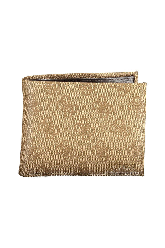 Chic Beige Multi-Compartment Wallet