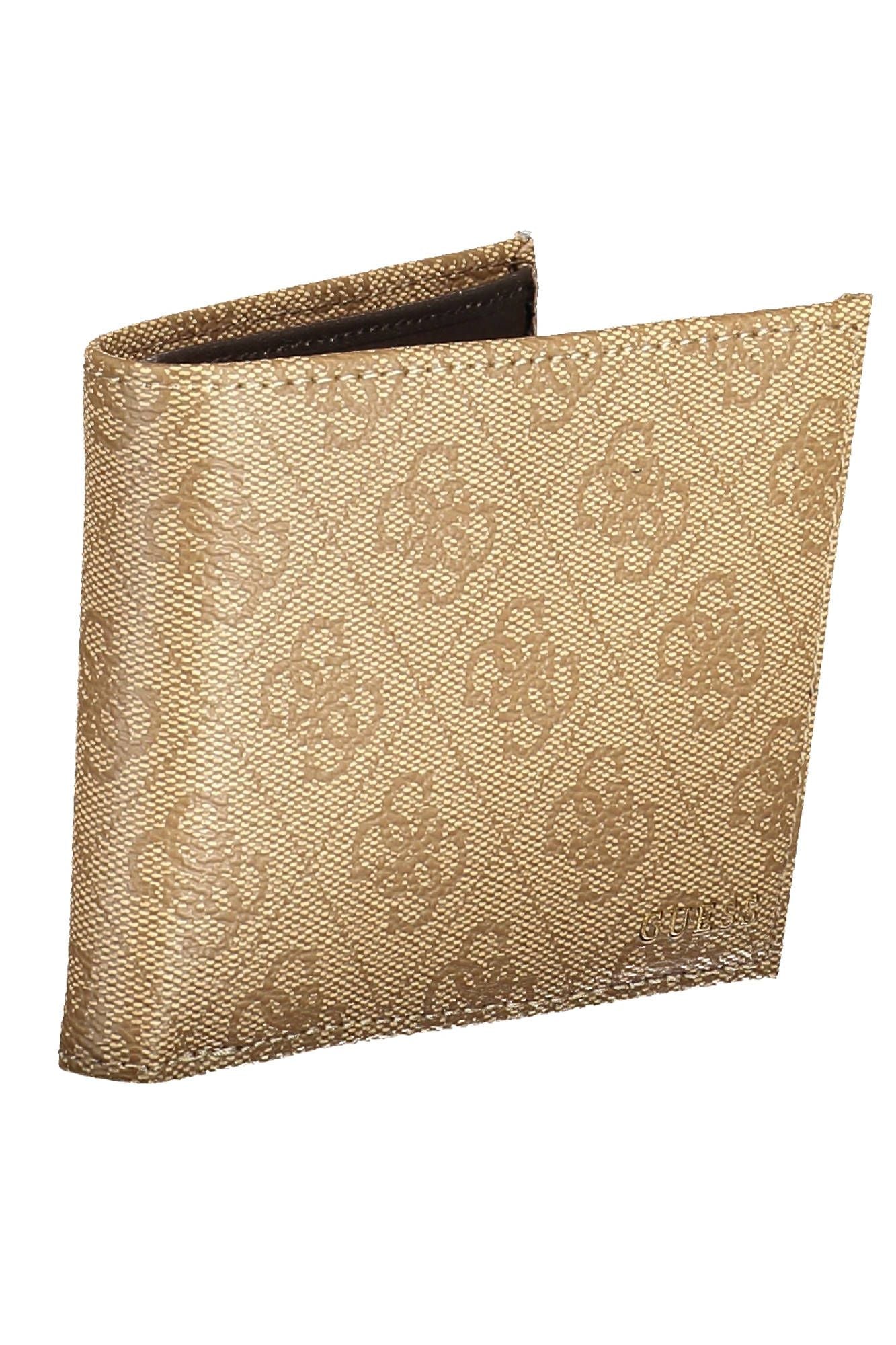 Chic Beige Multi-Compartment Wallet